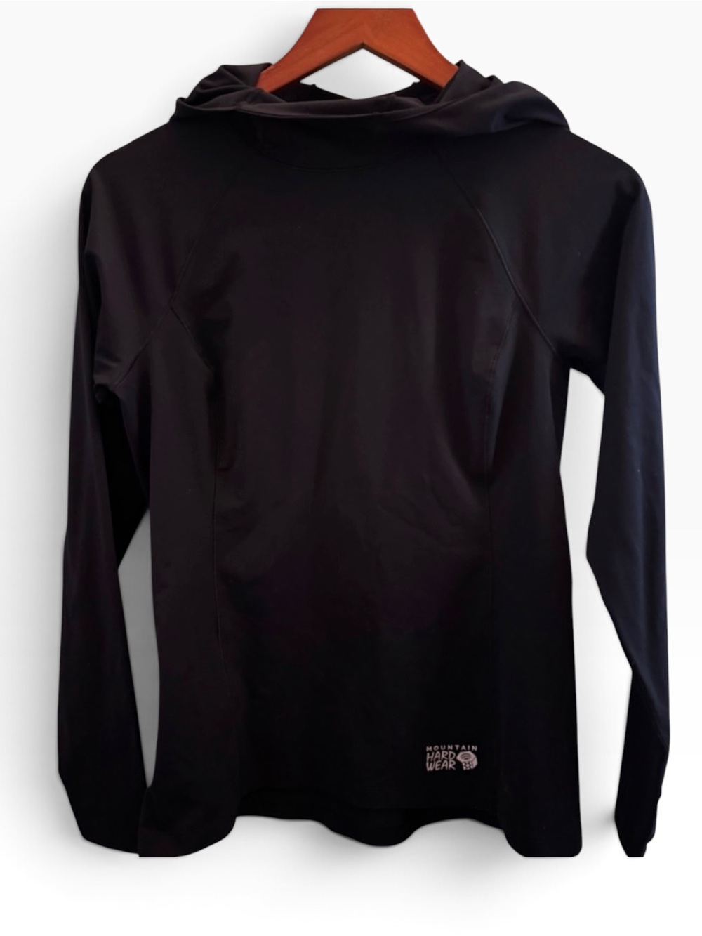 Mountain Hardwear Women’s Small Petite Hooded Performance Top Hiking Running